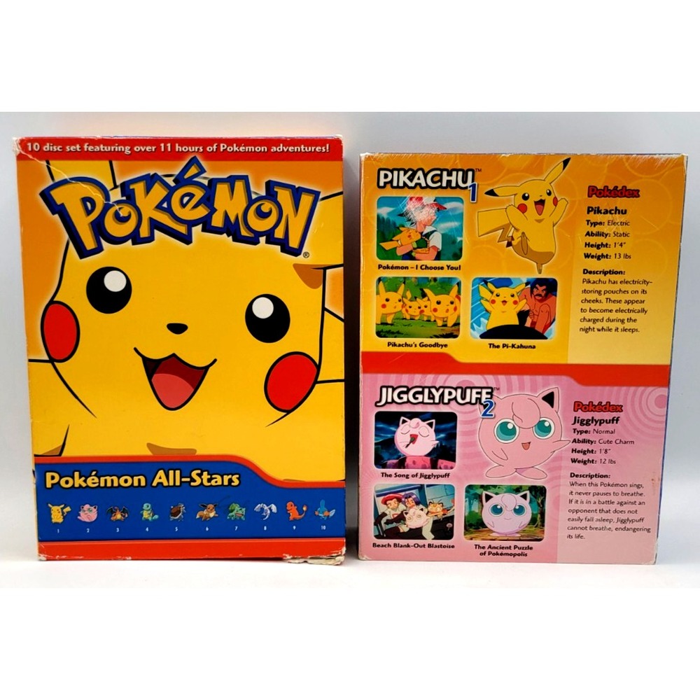 Pokémon All-Stars DVD Box Set, 10-Disc Animated Series